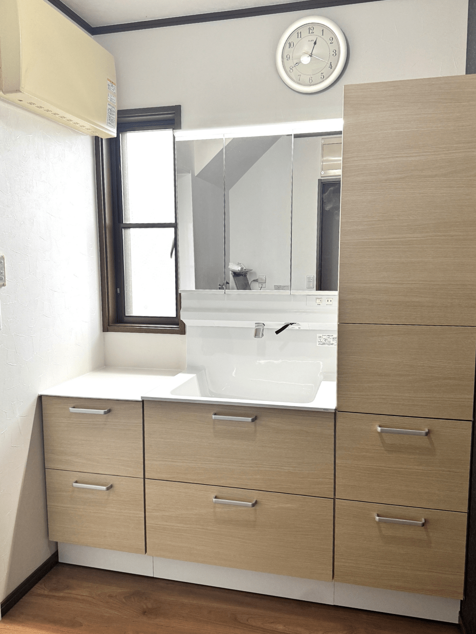 京都府京田辺市　F様　洗面リフォーム