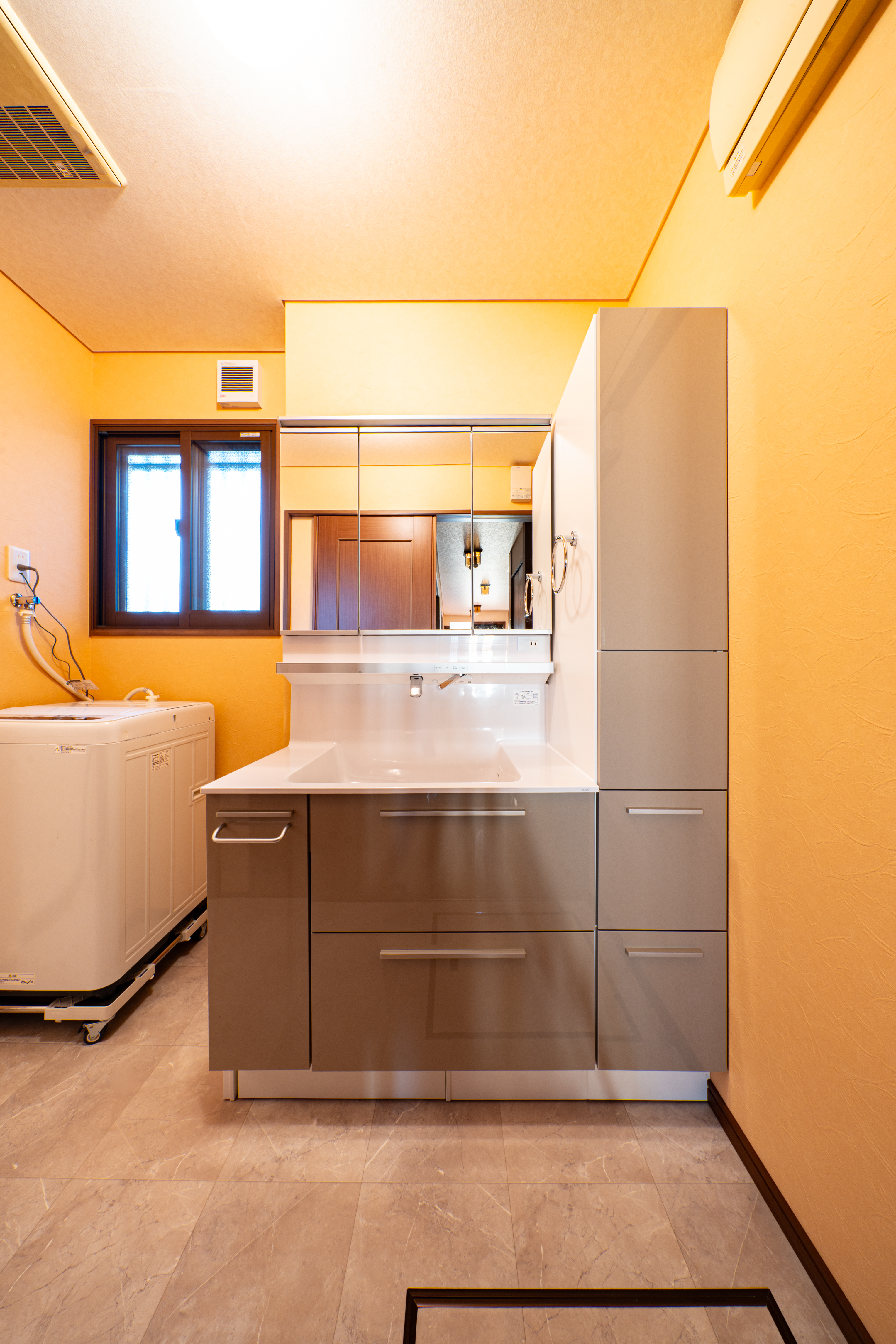 京都府京田辺市　K様　洗面リフォーム