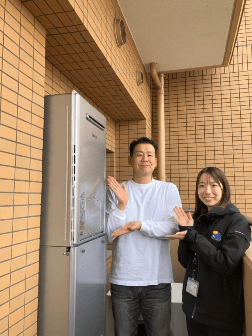 京都府京田辺市　H様　給湯器入替工事