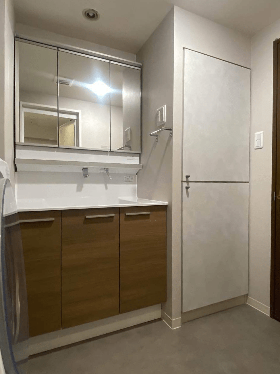 京都府京田辺市　S様　洗面リフォーム